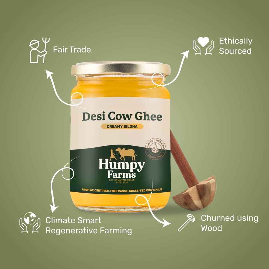 Humpy Farms A2 Standard Creamy Desi Cow Ghee