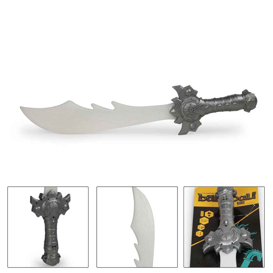 Toyzone Bahubali Sword - Assorted Colour & Design