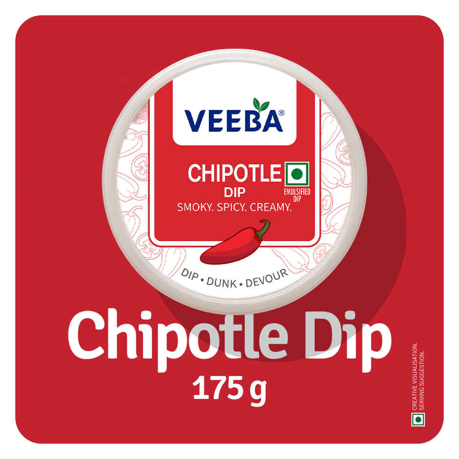 Veeba Chipotle Dip I Smoky, Spicy & Creamy
