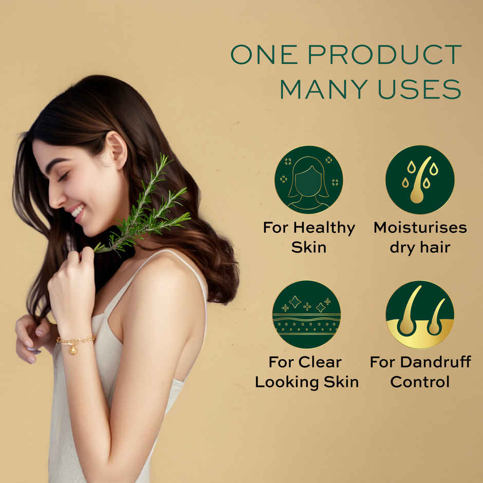 Parachute Advansed Tea Tree Essential Oil | 100% Pure| For Dandruff Control & Glowing Skin