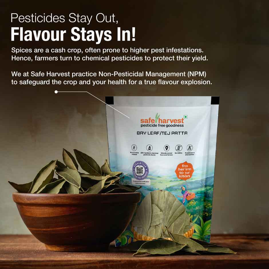 Safe Harvest Pesticide- Free Bay Leaf