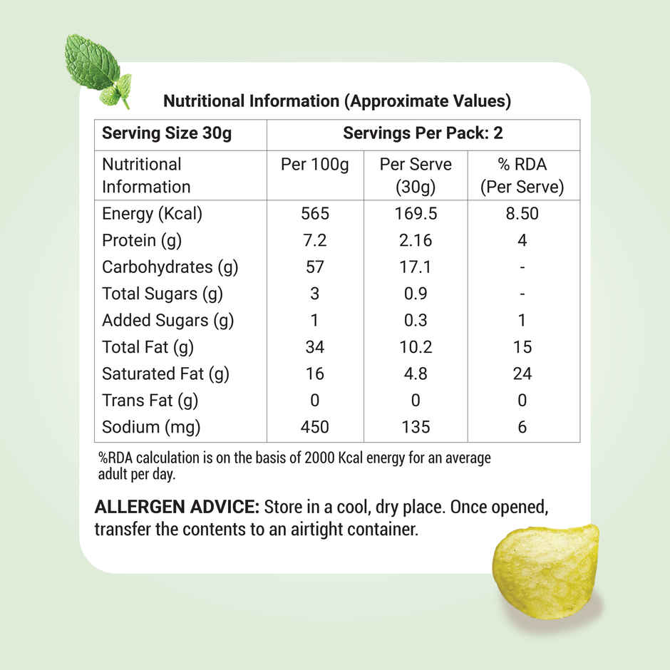 Adukale Potato Chips | Pudina Masala