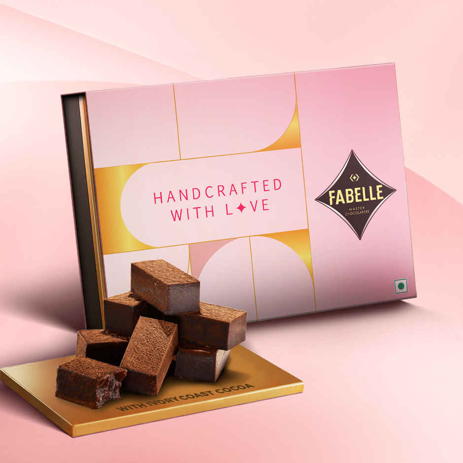 Fabelle Ganache Creamy Milk 20 Smooth Handcrafted Chocolate Cubes