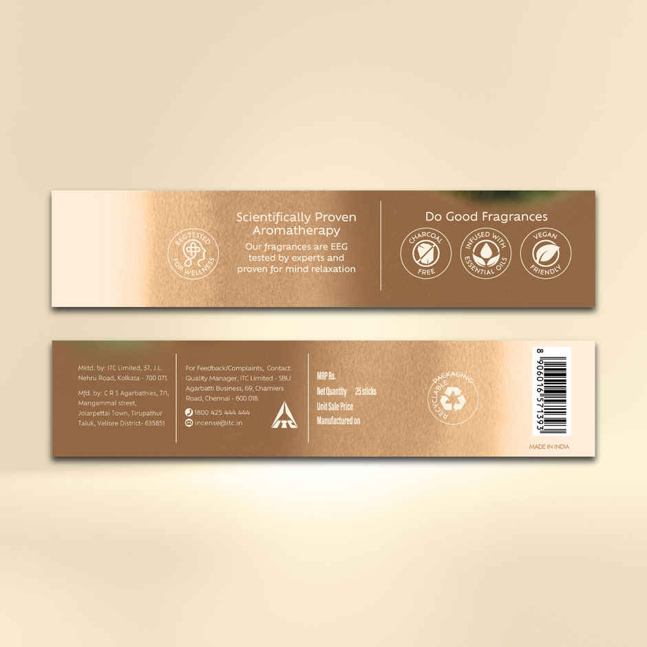 Pranah Cosmic Vibes | Bhoomi | Dhoop Sticks | 25 Sticks