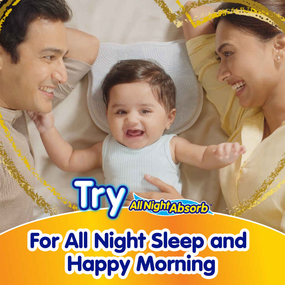 Mamypoko All Night Absorb Pant Style Diaper | S | 87 pcs