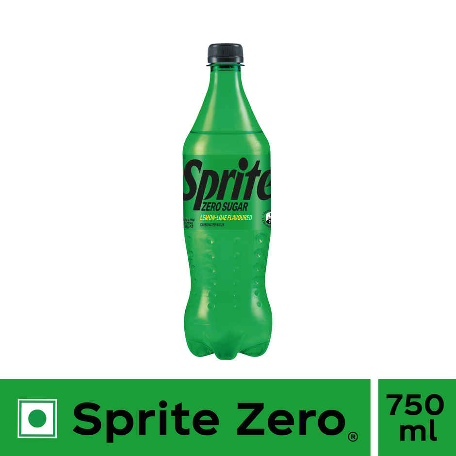 Sprite Zero | Lemon-Lime Sparkling Soft Drink | Pet Bottle| Zero Sugar | The Coca-Cola Company