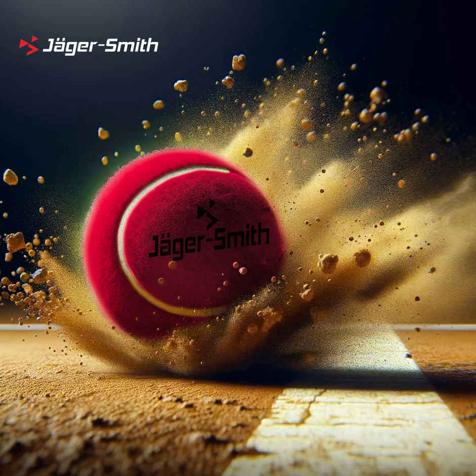 Jager Smith Cricket Tennis Ball | Red