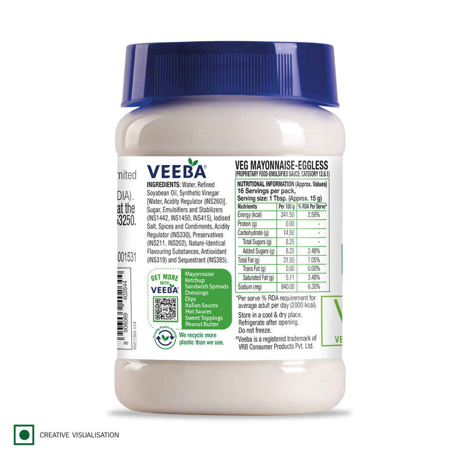 Veeba Veg Mayonnaise Eggless