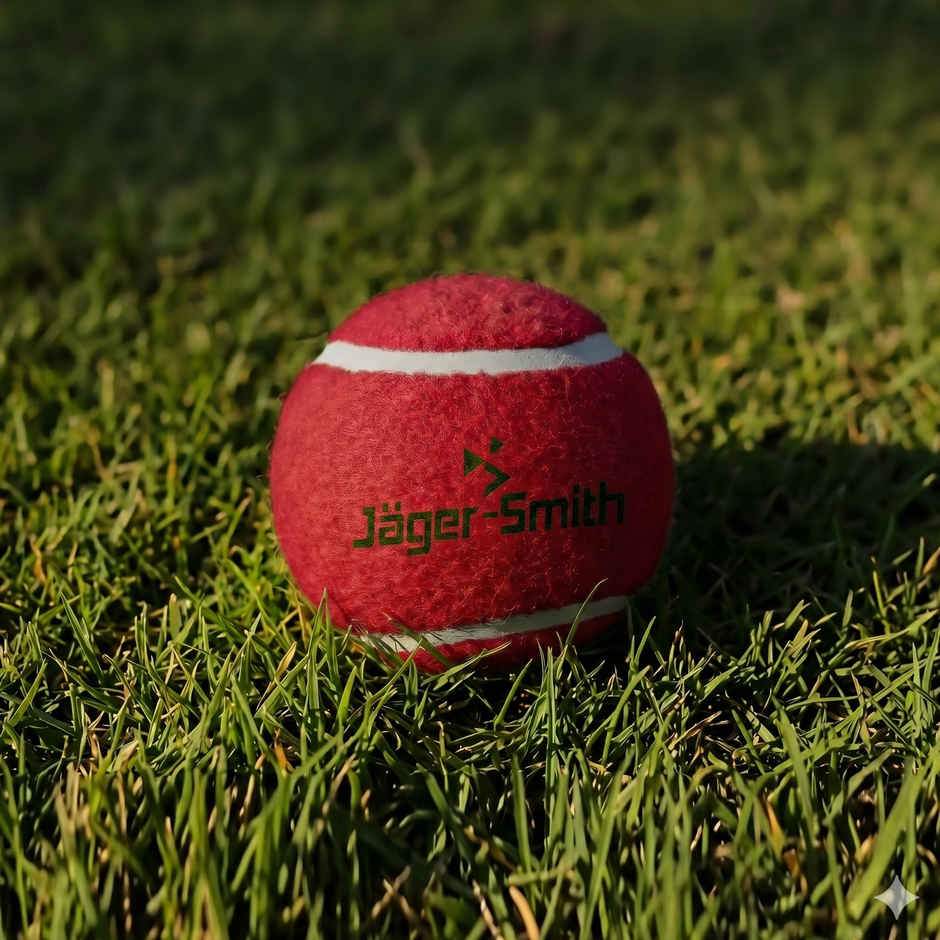 Jager Smith Cricket Tennis Ball | Red