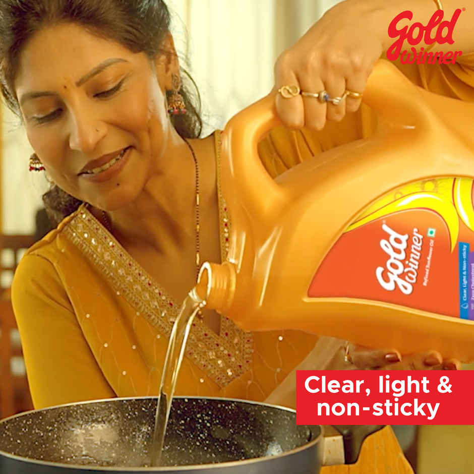 Gold Winner Refined Sunflower Oil - Jar