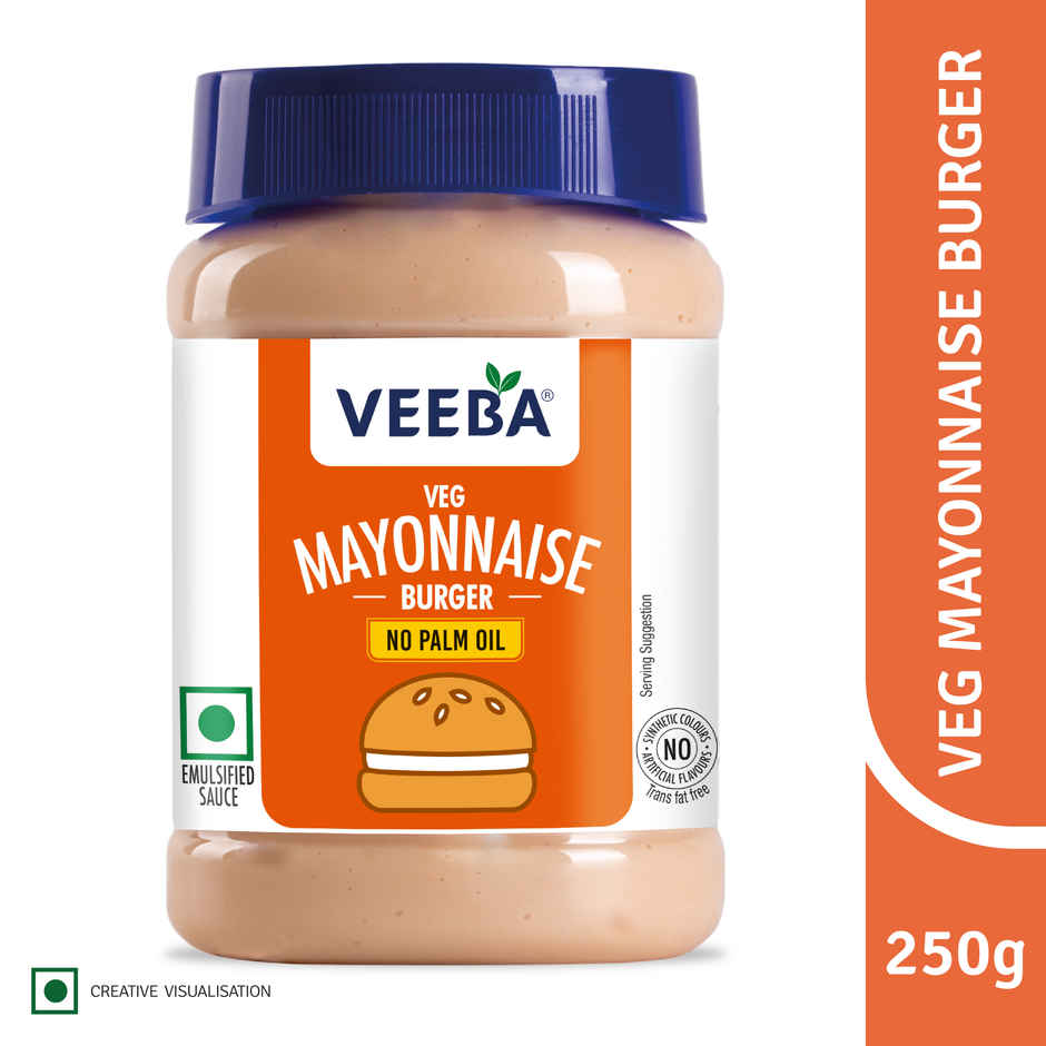 Veeba Veg Mayonnaise Burger