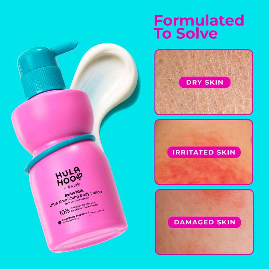 Foxtale Hydrating Body Lotion with Hyaluronic Acid & Ceramides