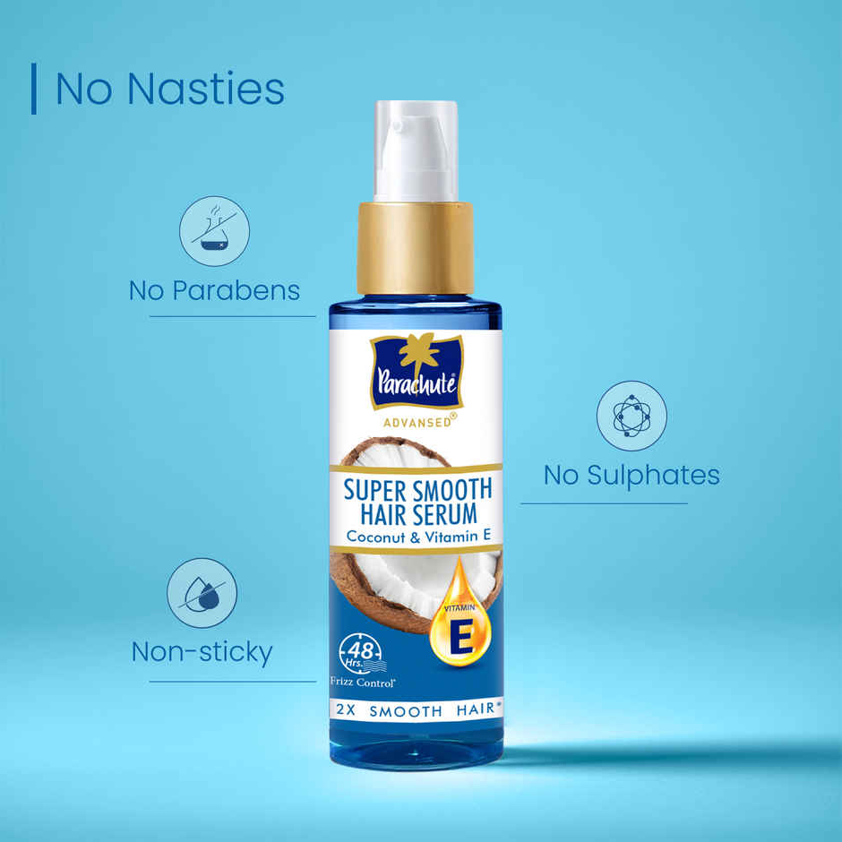Parachute Advansed Super Smooth Hair Serum | Coconut & Vitamin E