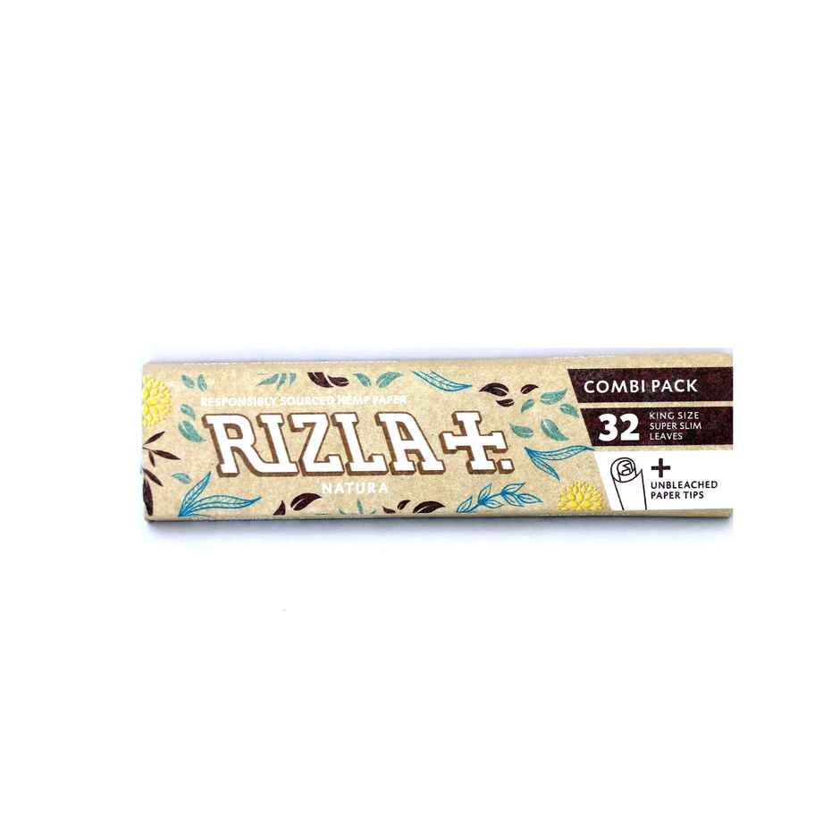 Rizla + Natura King Size Super Slim Brown Combi Pack