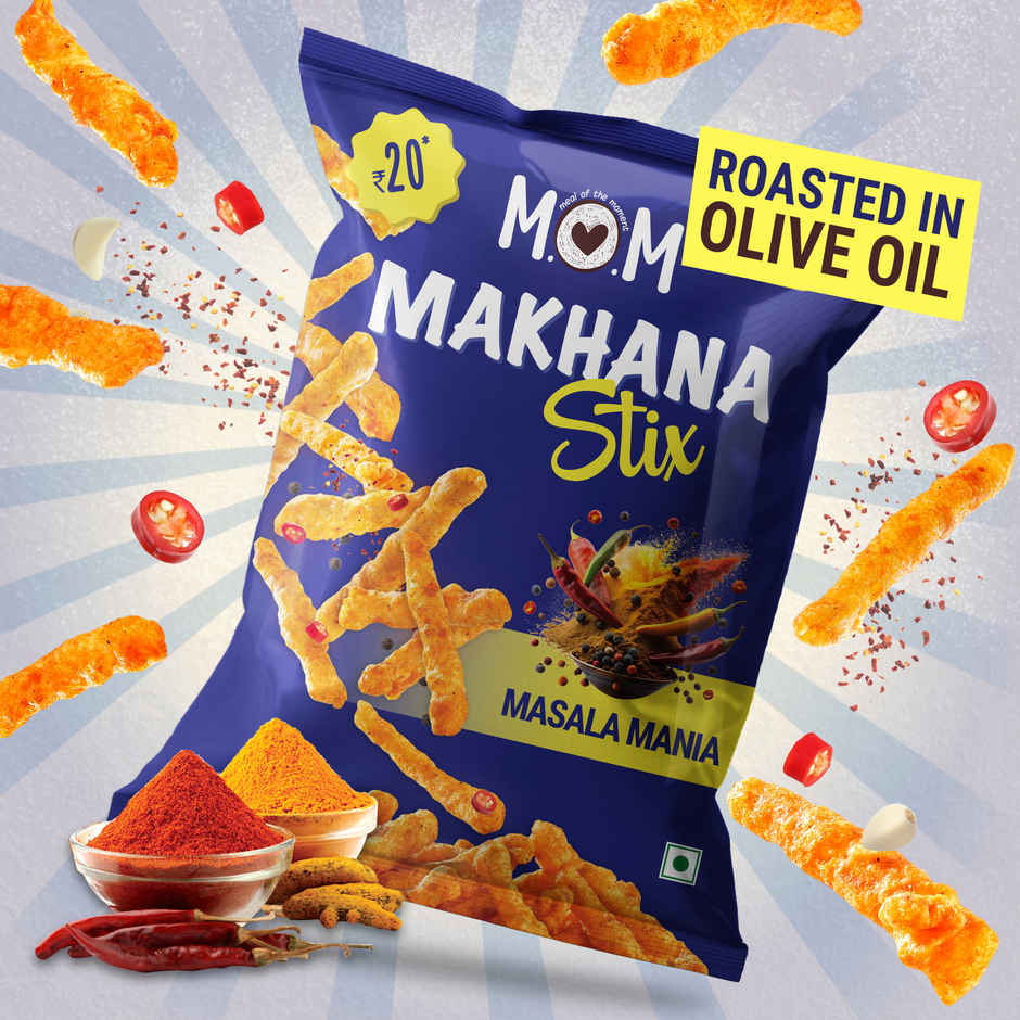 MOM Masala Mania Makhana Stix