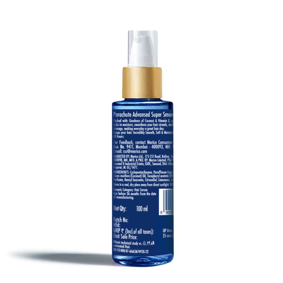 Parachute Advansed Super Smooth Hair Serum | Coconut & Vitamin E