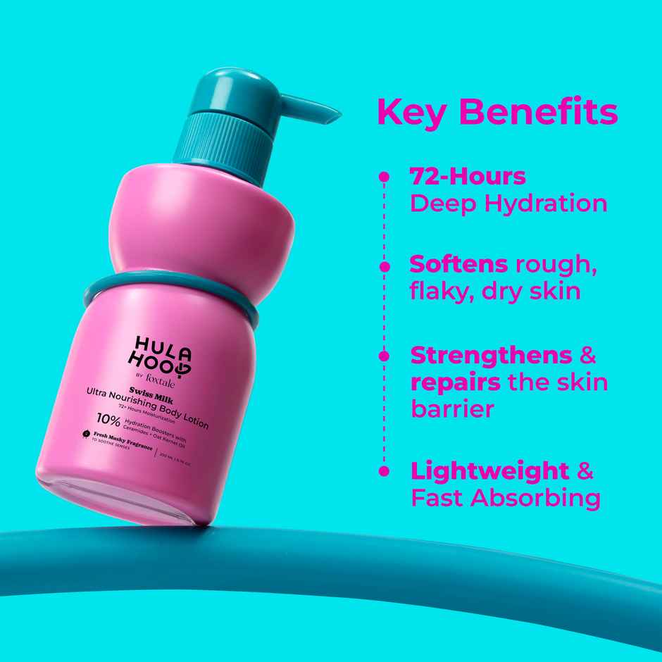 Foxtale Hydrating Body Lotion with Hyaluronic Acid & Ceramides