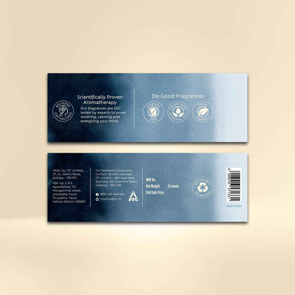 Pranah Cosmic Vibes | Soma | Incense Cones | 25 Cones