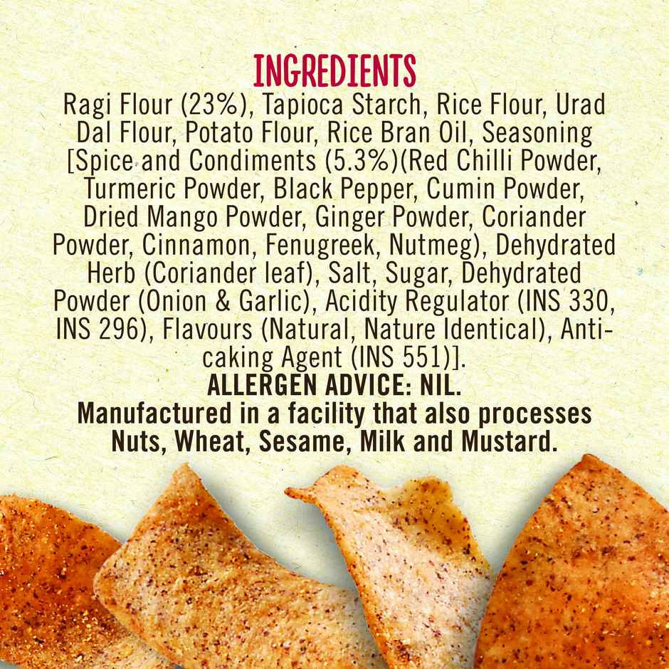 MOM Peri Peri Ragi Chips No Palm Oil | Crunchy & Tasty