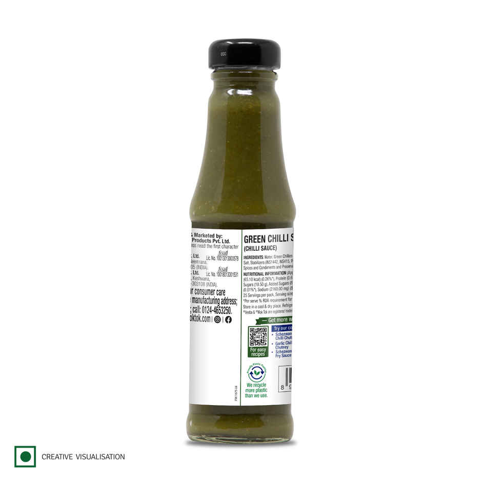 Wok Tok by Veeba Green Chilli Sauce