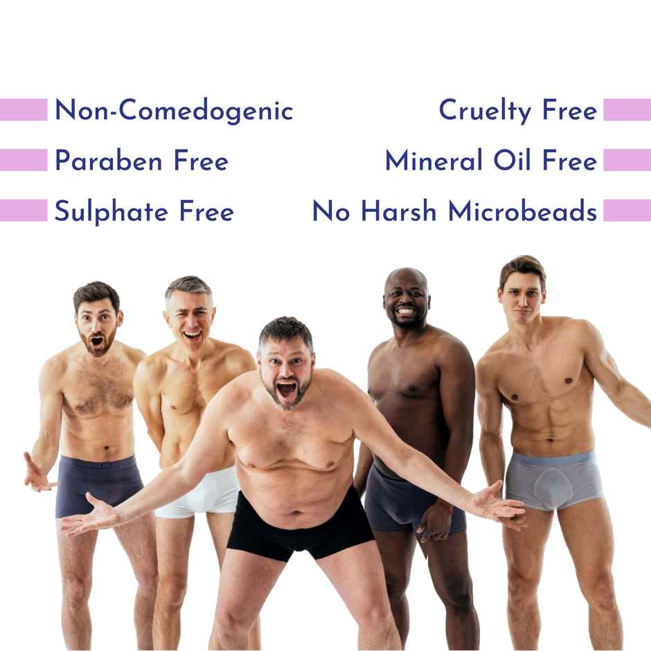 Mannlich Multivitamin 2% Salicylic Acid Body Acne Body Wash