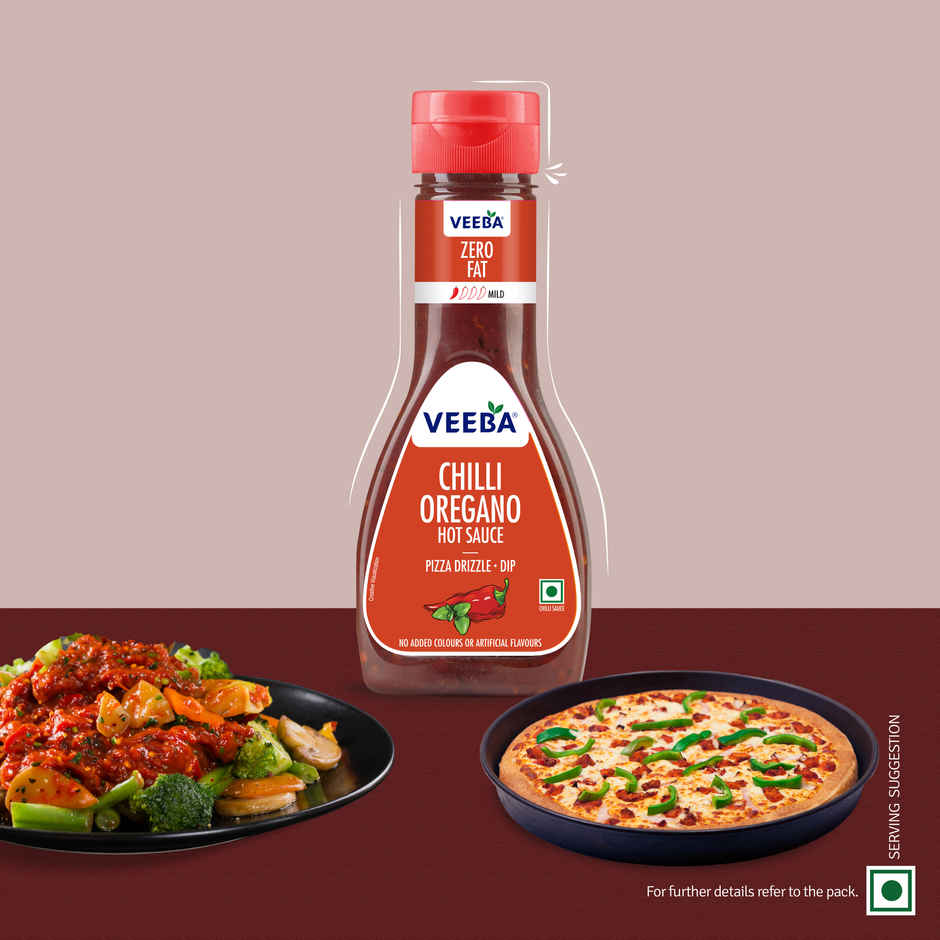 Veeba Chilli Oregano Hot Sauce