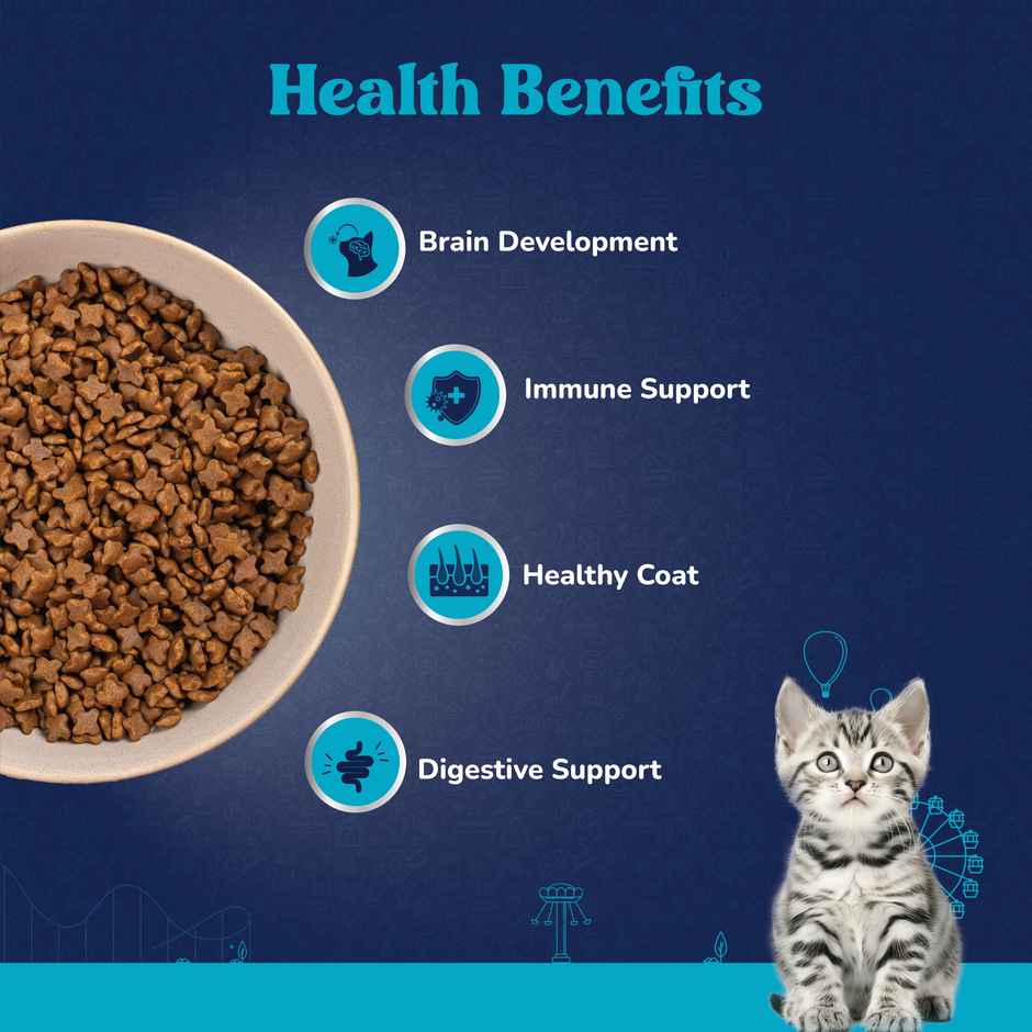 Carniwel Fresh Fish And Shrimp Dry Cat FOOD | Kitten