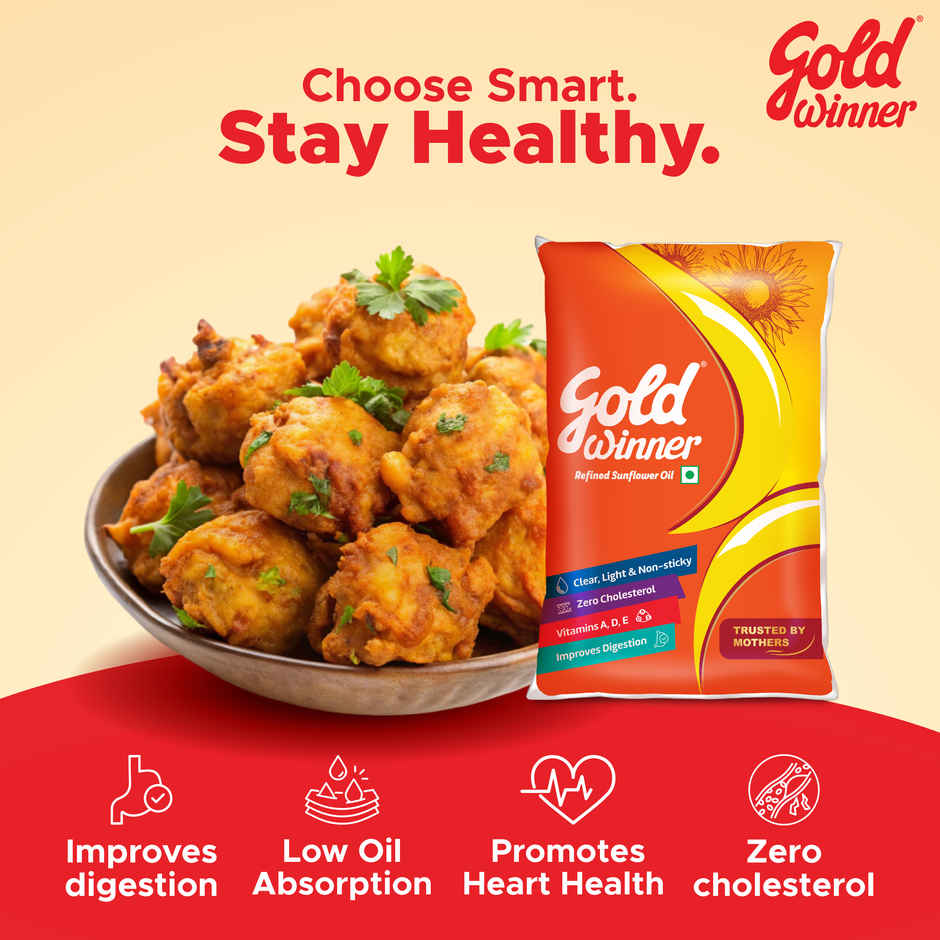 Gold Winner Refined Sunflower Oil - Pouch
