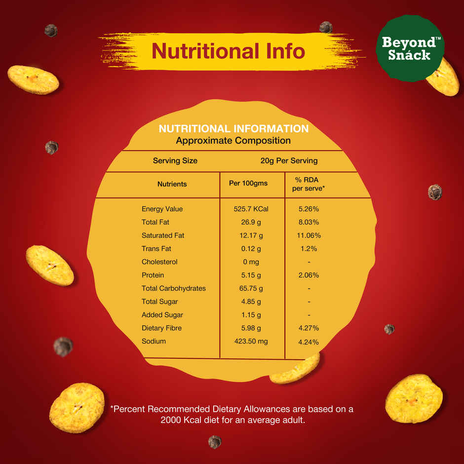 Beyond Snack Kerala Banana Chips Dakshin Pepperfry