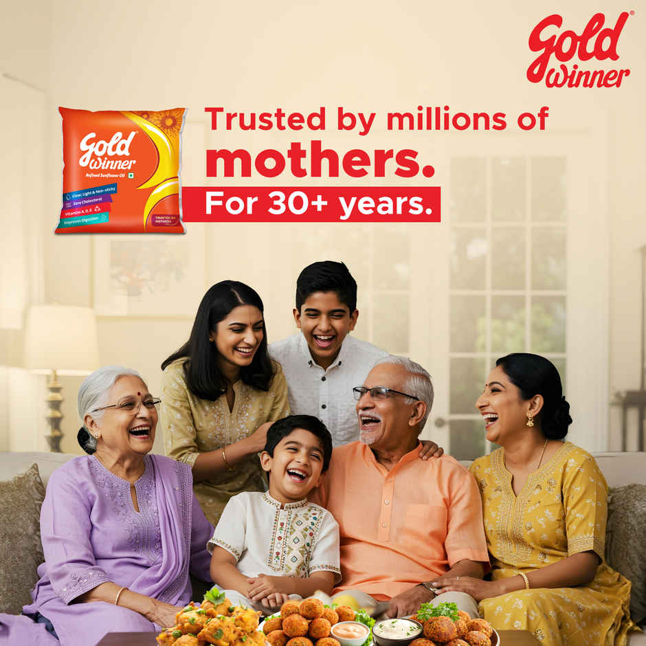 Gold Winner Refined Sunflower Oil - Pouch