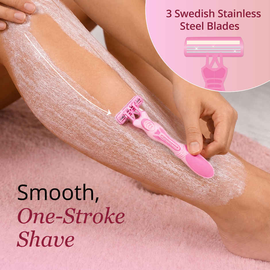 Carmesi Disposable Body Razors For Women | Safe | Hygienic | Economical
