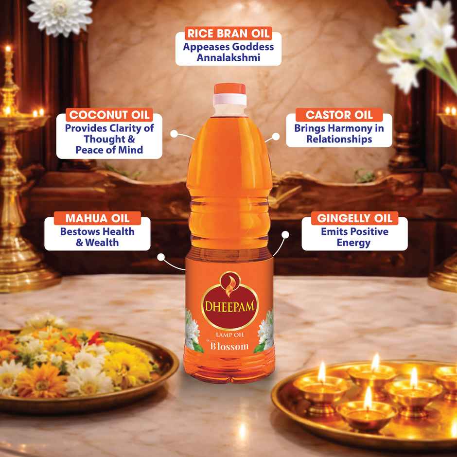 Lamp Oil Blossom | Dheepam
