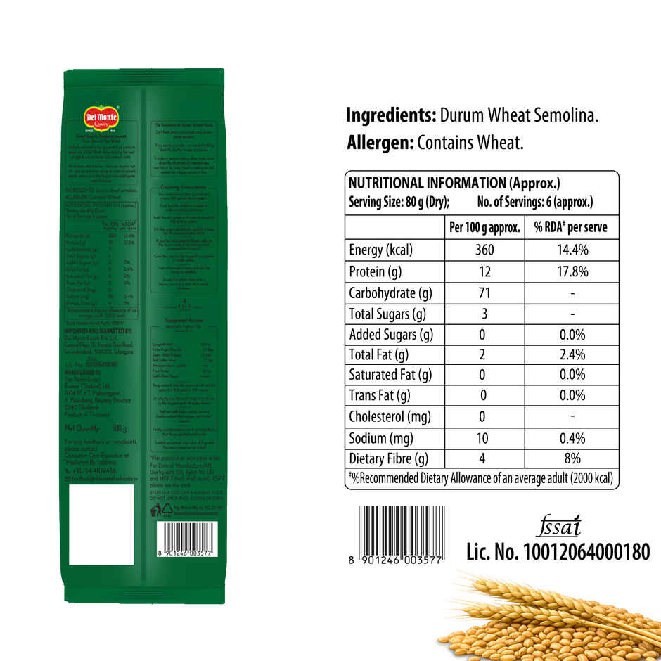 Del Monte Spaghetti Pasta