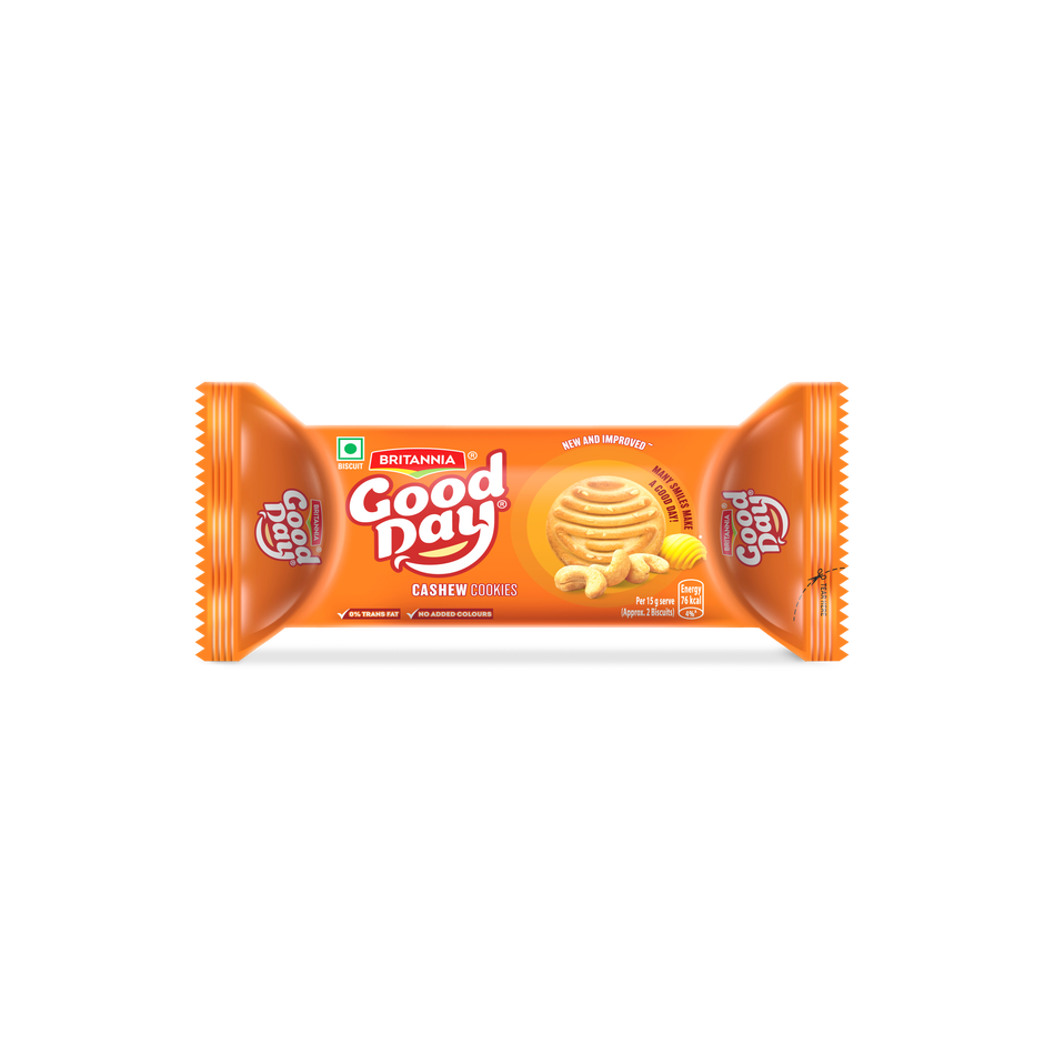 Britannia Good Day Cashew Cookies Combo | Trans Fat-free