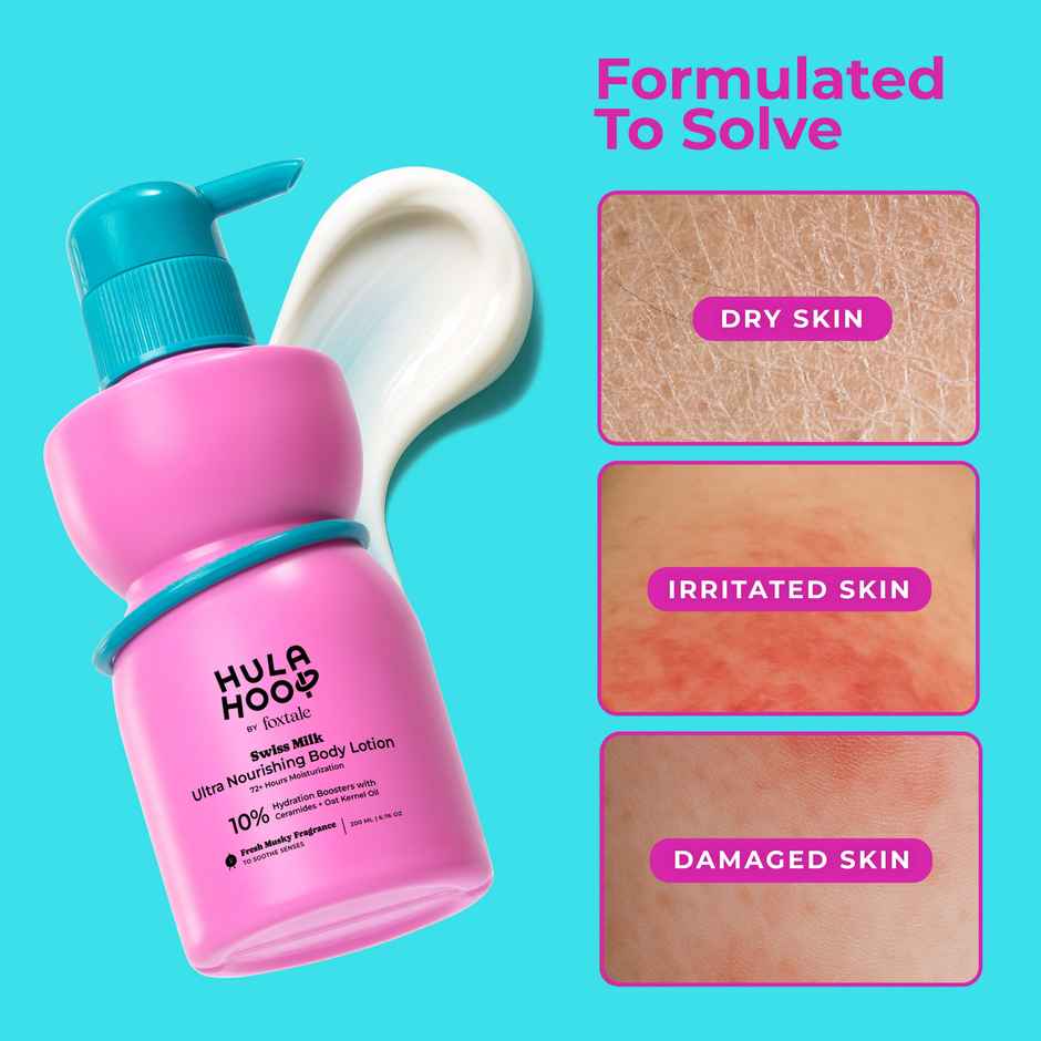 Foxtale Hydrating Body Lotion with Hyaluronic Acid & Ceramides