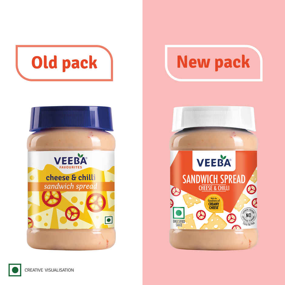 Veeba Sandwich Spread Cheese & Chilli