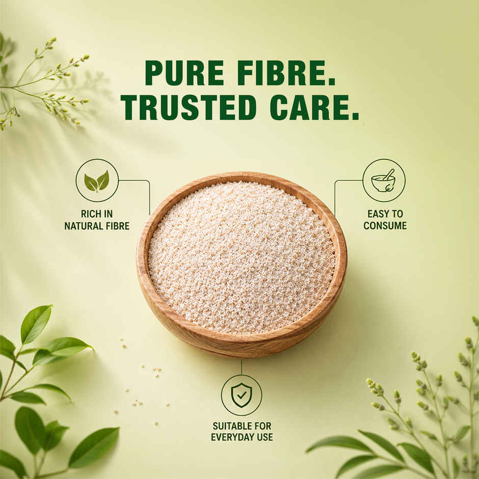 Patanjali Isabgol - Psyllium Husk, Natural Fibre, Digestive Relief & Constipation 