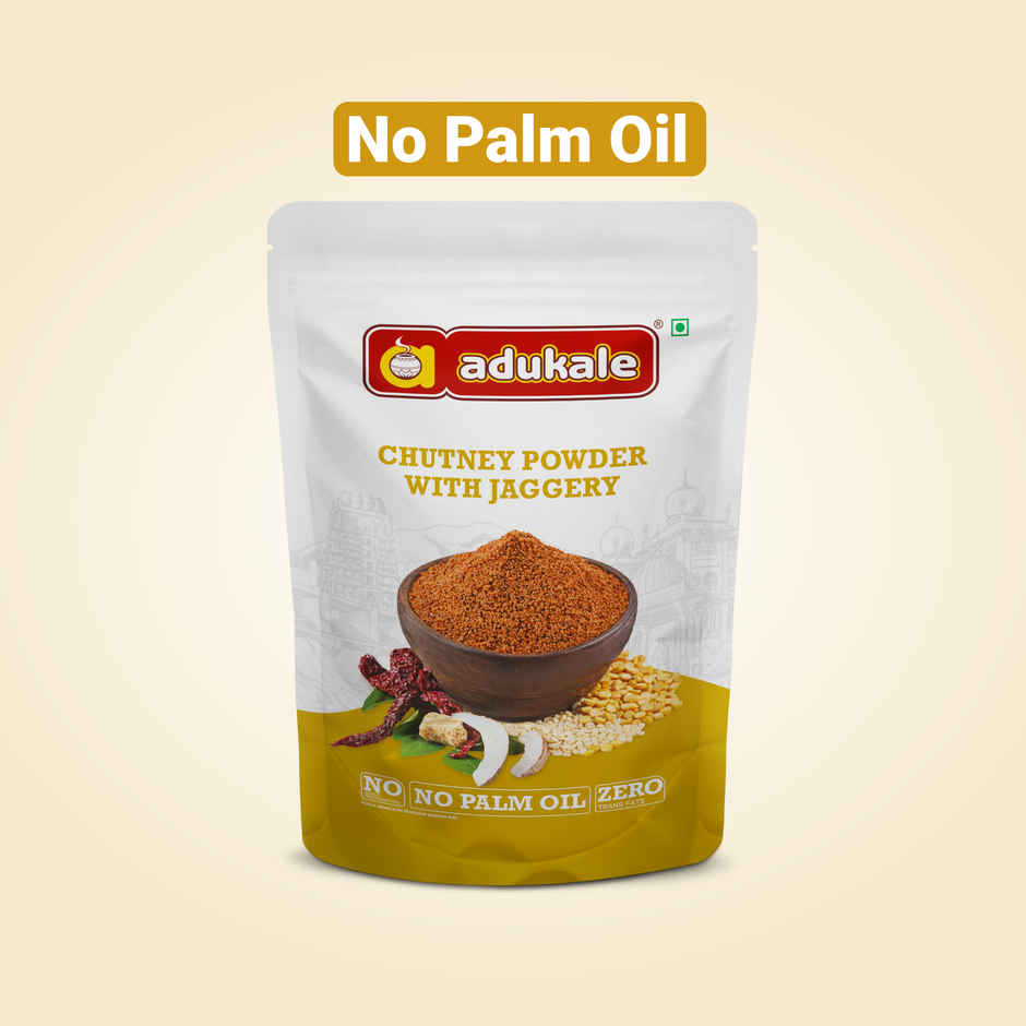 Adukale Chutney Powder With Jaggery