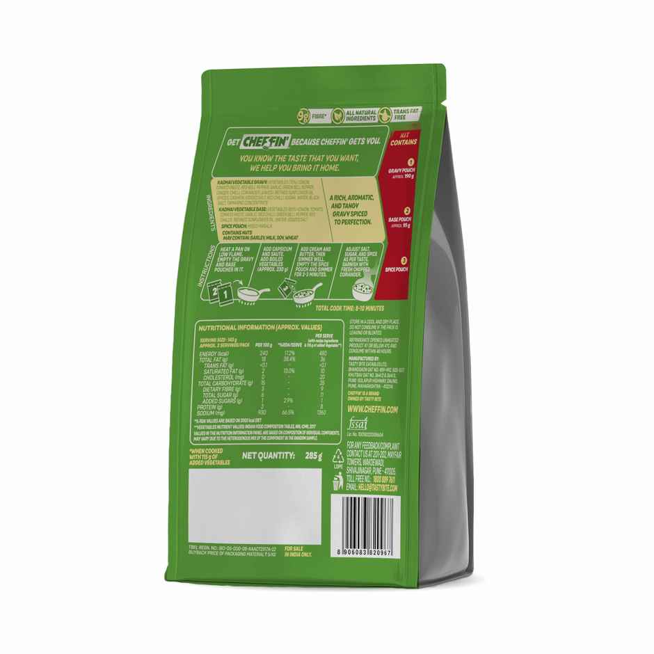 Cheffin Kadhai Veg Masala