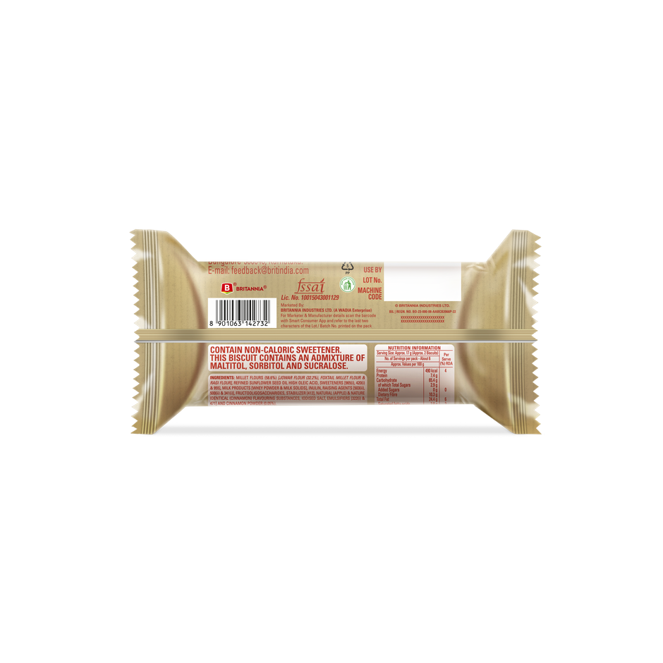 Britannia Nutrichoice Millets Jowar Cinnamon Cookies
