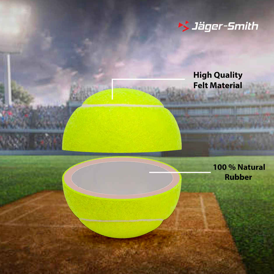 Jager Smith Cricket Tennis Ball | Green