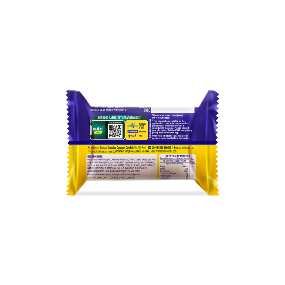 Britannia Nutrichoice Digestive Zero