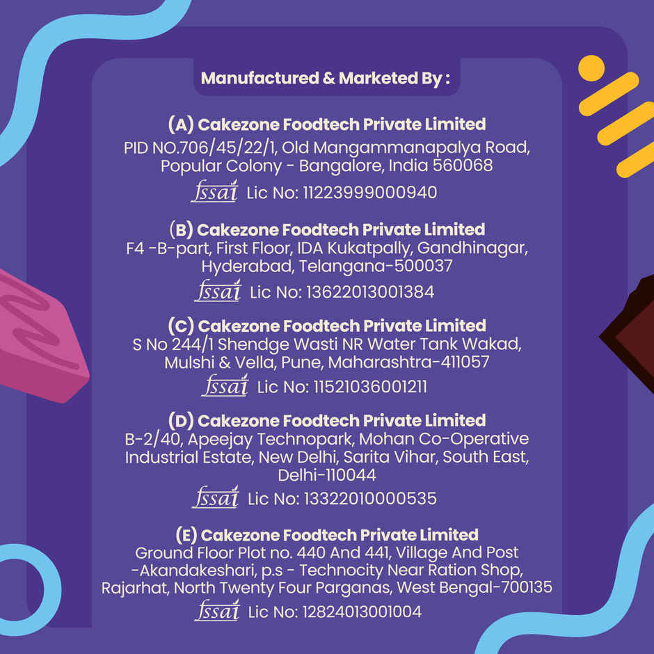 CakeZone Double Chocolate Brownie Combo