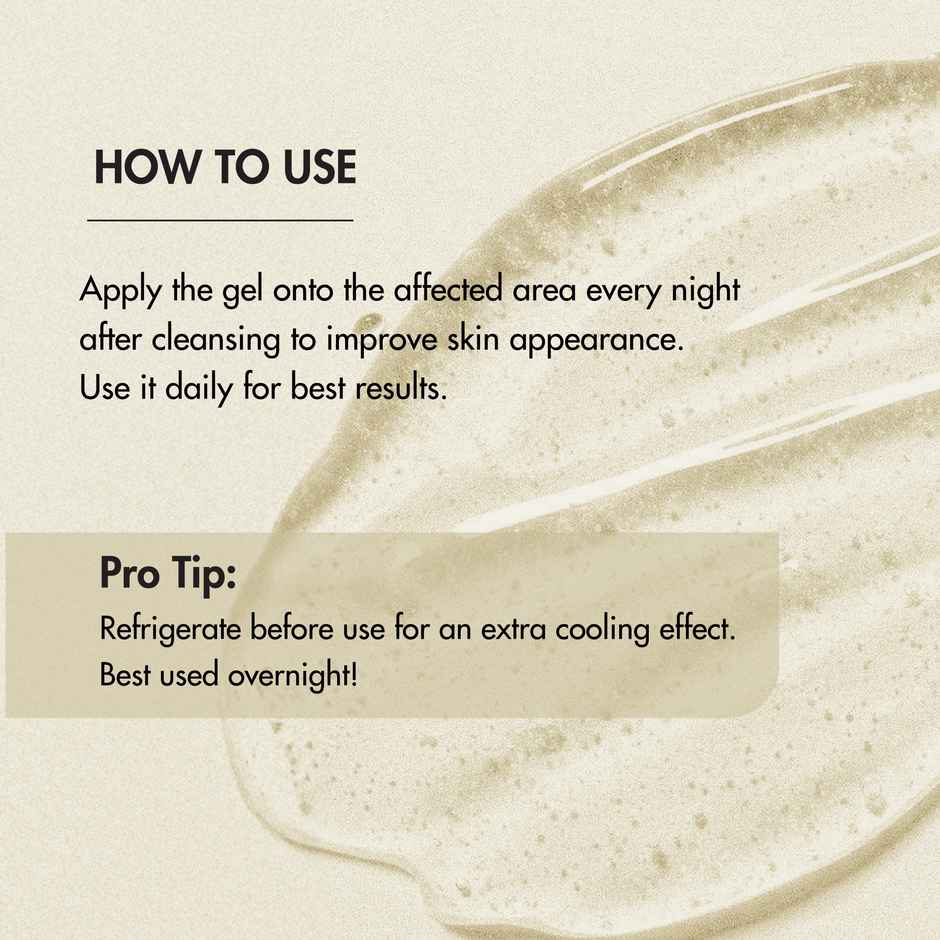 Secret Alchemist Refine Face Gel for Open Pores and Skin Tightening with Sandalwood & Cucumber