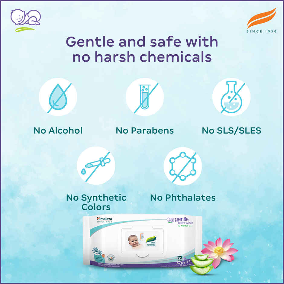 Himalaya Gentle Baby Wipes