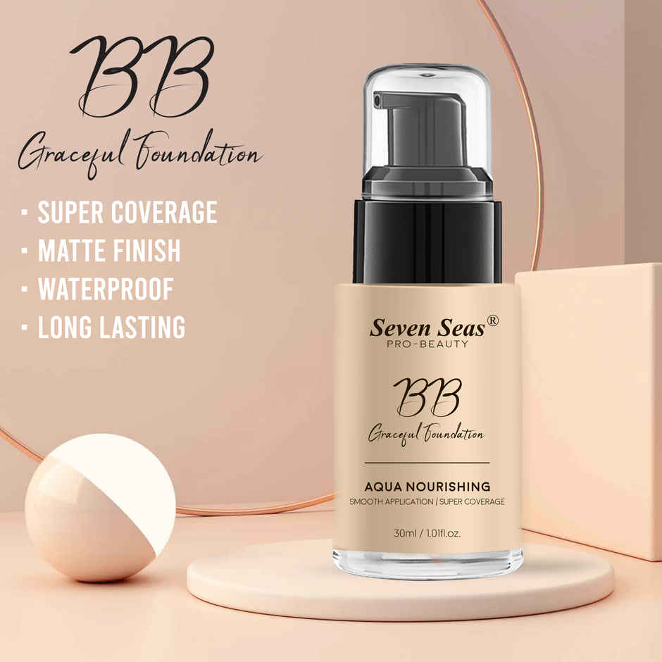 Seven Seas Bb Gracefull Foundation | Oil Free Foundation