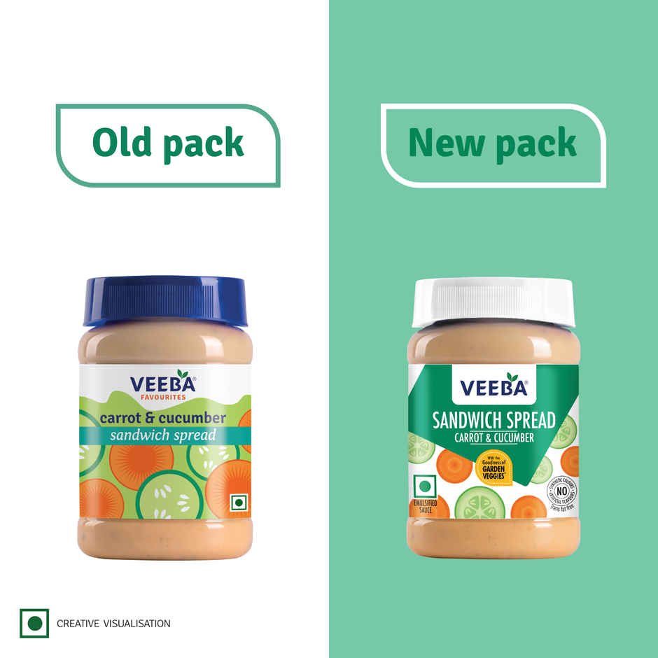 Veeba Sandwich Spread Carrot & Cucumber