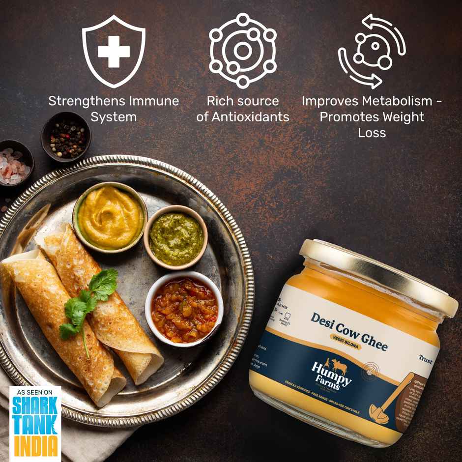Humpy Farms Vedic Bilona Desi Cow Ghee
