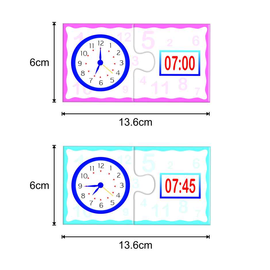 Ratna's Match & Learn Time Jigsaw