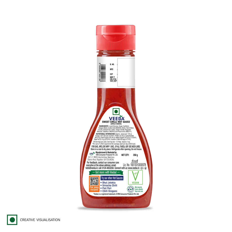 Veeba Sweet Chilli Hot Sauce